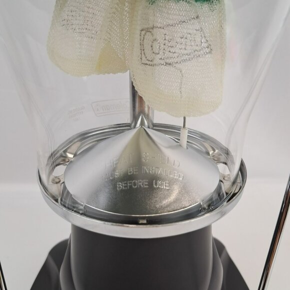 Coleman Propane Lantern Mantle Instastart Green Gray Carrying Case - Picture 16 of 16